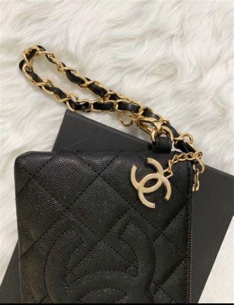 chanel wallet wristlet|chanel wristlet vip gift.